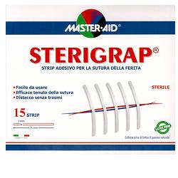 CEROTTO PER SUTURA MASTER-AID STERIGRAP 7,5X0,6 12 PEZZI - farmanauta.it