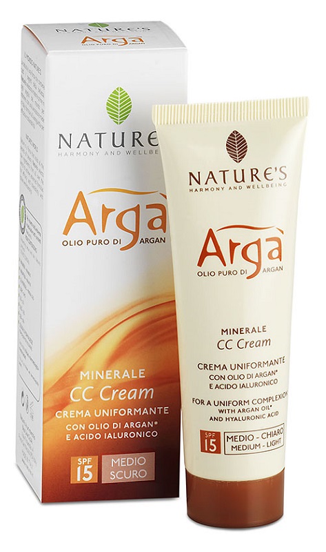 ARGA' CC CREAM VISO MEDIO SCURA 50 ML NATURE'S - farmanauta.it
