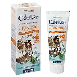 PASTA CAPITANO DENTIFRICIO JUNIOR 75 ML - farmanauta.it