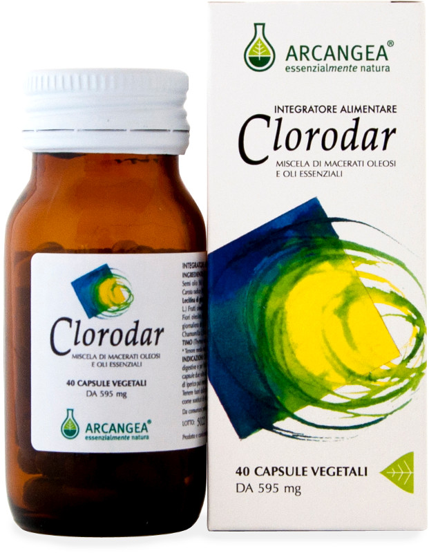 CLORODAR 40 CAPSULE VEGETALI - farmanauta.it