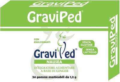 GRAVIPED NAUSEA 24 CHEWING GUM 1,2 G - farmanauta.it