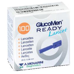 LANCETTE PUNGIDITO GLUCOMEN READY LANCET 100 PEZZI - farmanauta.it