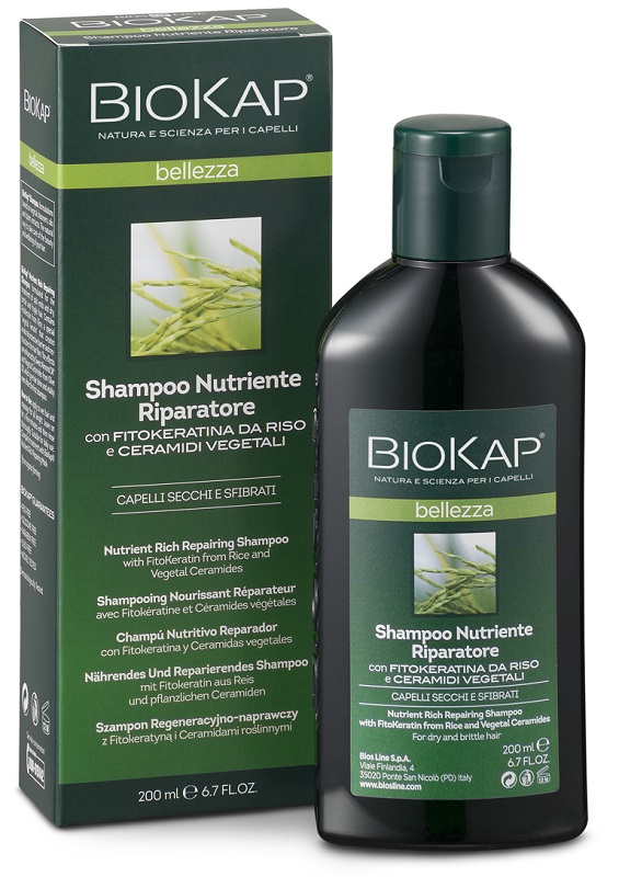 BIOKAP SHAMPOO NUTRIENTE/RIPARATORE 200 ML - farmanauta.it