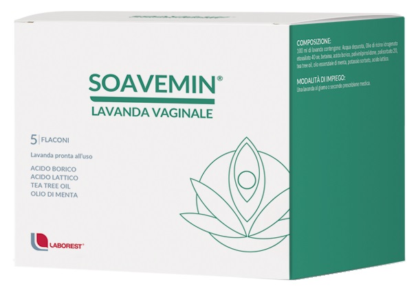 SOAVEMIN LAVANDA VAGINALE 5 FLACONI 100 ML - farmanauta.it