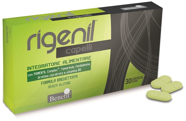 RIGENIL CAPELLI 30 COMPRESSE - farmanauta.it