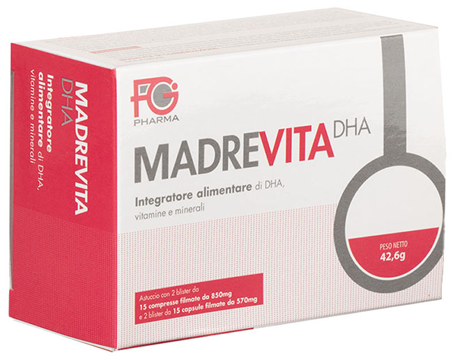MADREVITA DHA 30 COMPRESSE + 30 CAPSULE - farmanauta.it