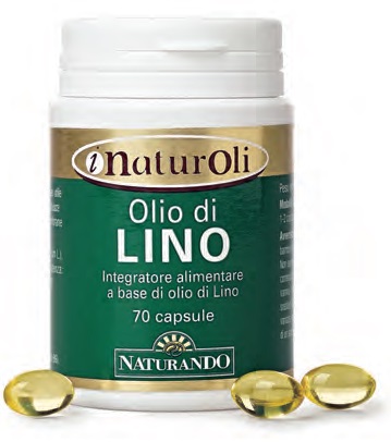 I NATUROLI OLIO DI LINO 70 CAPSULE - farmanauta.it