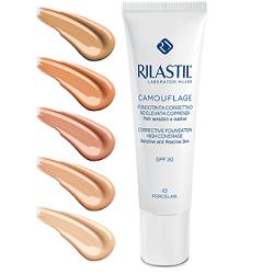RILASTIL CAMOUFLAGE FONDOTINTA CORRETTIVO FLUIDO ELEVATA COPRENZA 10 30 ML - farmanauta.it