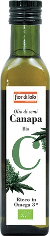 OLIO SEMI CANAPA BIO 250 ML - farmanauta.it