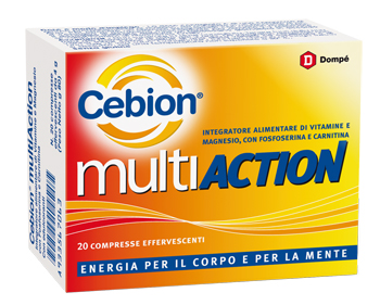 CEBION MULTIACTION 20 COMPRESSE EFFERVESCENTI - farmanauta.it