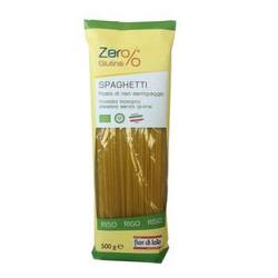 ZERO% GLUTINE SPAGHETTI DI RISO INTEGRALE SENZA GLUTINE BIO 500 G - farmanauta.it