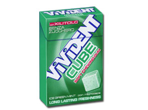 VIVIDENT XYLIT CUBE ICE GREEN - farmanauta.it