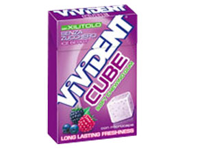 VIVIDENT XYLIT CUBE ICE BERRY - farmanauta.it