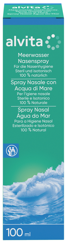 SPRAY NASALE ALVITA CON ACQUA DI MARE 100 ML - farmanauta.it