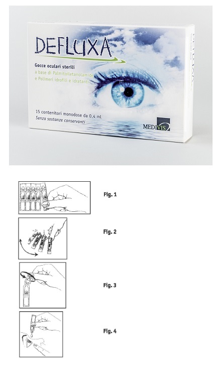 DEFLUXA GOCCE OCULARI 15 CONTENITORI MONODOSE DA 0,4 ML - farmanauta.it