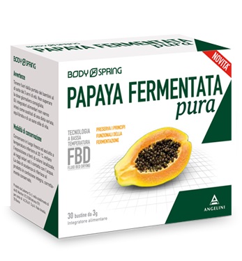 BODY SPRING PAPAYA FERMENTATA PURA 30 BUSTINE - farmanauta.it