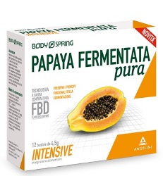 BODY SPRING PAPAYA FERMENTATA PURA INTENSIVE 12 BUSTINE - farmanauta.it