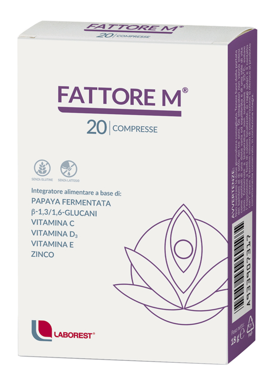 FATTORE M 20 COMPRESSE - farmanauta.it