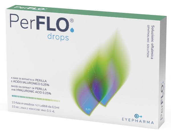 PERFLO DROPS GOCCE OCULARI 10 FIALE MONODOSE - farmanauta.it