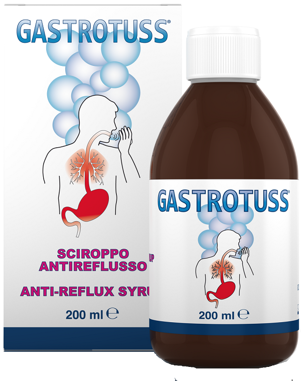 SCIROPPO ANTIREFLUSSO GASTROTUSS 200 ML - farmanauta.it