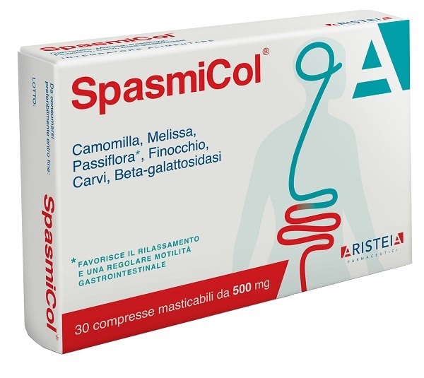 SPASMICOL 30 COMPRESSE MASTICABILI 500 MG - farmanauta.it