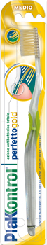 PLAKKONTROL PERFETTO GOLD SPAZZOLINO MANUALE BLISTER 1 PEZZO - farmanauta.it