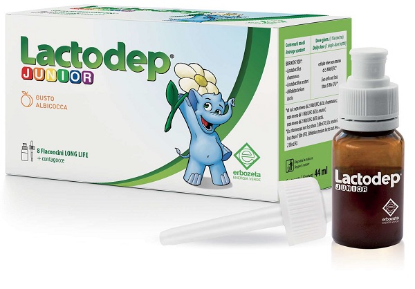LACTODEP JUNIOR 8 FLACONCINI X 5,5 ML - farmanauta.it