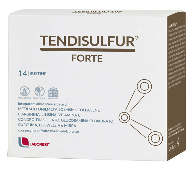 TENDISULFUR FORTE 14 BUSTE 119 G - farmanauta.it