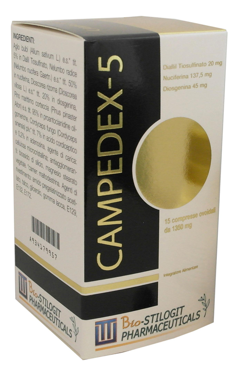 CAMPEDEX-5 15 COMPRESSE OVOIDALI 18 G - farmanauta.it
