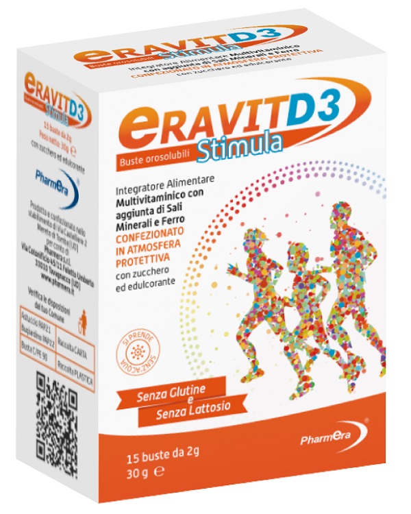 ERAVIT D3 STIMULA 15 BUSTINE STICK PACK 2 G - farmanauta.it