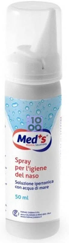 MEDS SPRAY IPERTONICO ACQUA NASO 50 ML - farmanauta.it