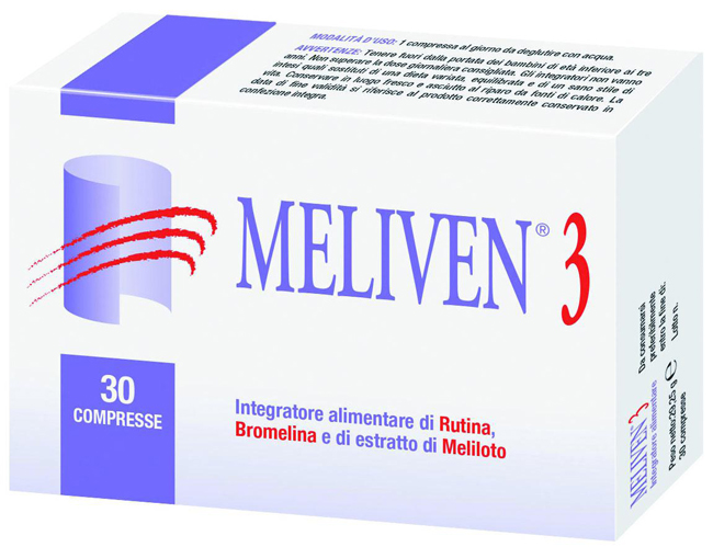 MELIVEN 3 30 COMPRESSE - farmanauta.it