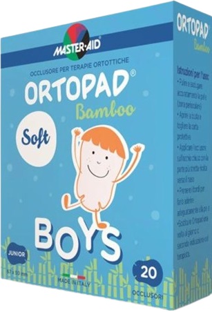 CEROTTO OCULARE PER ORTOTTICA ORTOPAD SOFT BOYS REGULAR 20 PEZZI - farmanauta.it