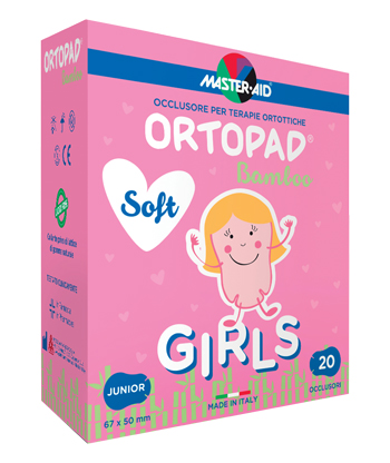 CEROTTO OCULARE PER ORTOTTICA ORTOPAD SOFT GIRLS JUNIOR 20 PEZZI - farmanauta.it
