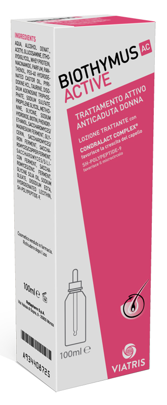BIOTHYMUS AC ACTIVE TRATTAMENTO ATTIVO ANTICADUTA DONNA LOZIONE 100 ML - farmanauta.it