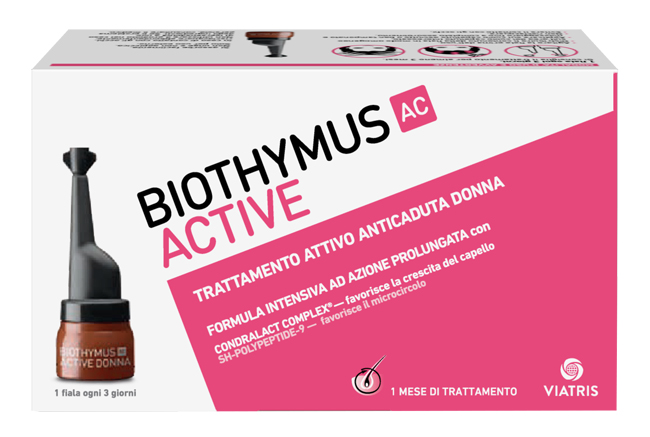 BIOTHYMUS AC ACTIVE TRATTAMENTO ATTIVO ANTICADUTA DONNA 10 FIALE - farmanauta.it