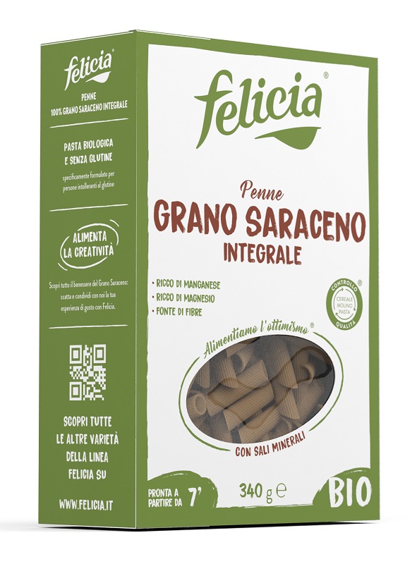 FELICIA BIO SARACENO PENNE 340 G - farmanauta.it