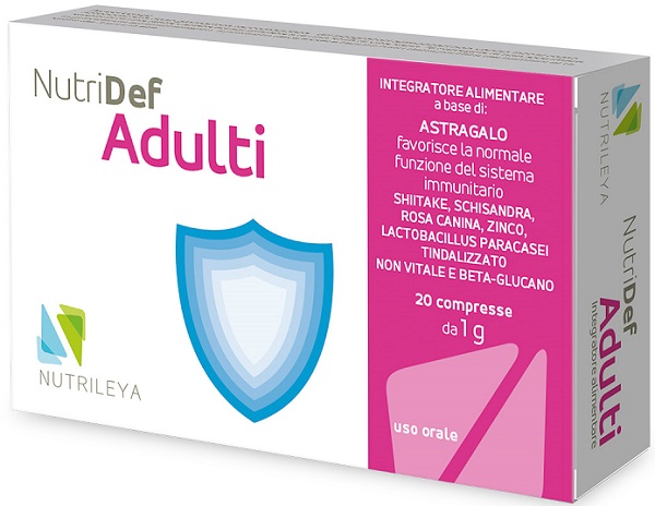 NUTRIDEF ADULTI 20 COMPRESSE - farmanauta.it