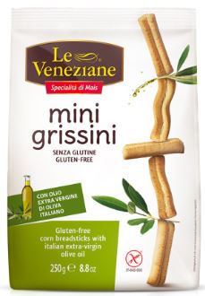 LE VENEZIANE MINI GRISSINI 250 G - farmanauta.it