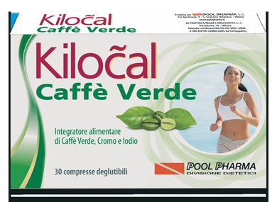 KILOCAL CAFFE' VERDE 30 COMPRESSE - farmanauta.it