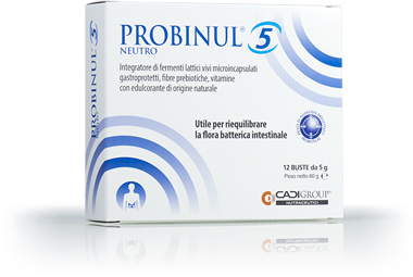 PROBINUL 5 NEUTRO 12 BUSTINE - farmanauta.it