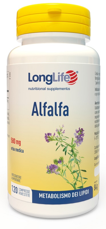 LONGLIFE ALFALFA 120 COMPRESSE - farmanauta.it