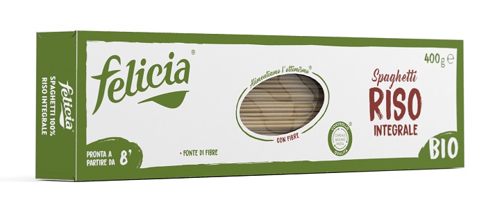 FELICIA BIO RISO INTEGRALE SPAGHETTI 400 G - farmanauta.it