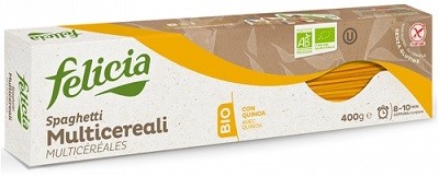 FELICIA BIO MULTICEREALI SPAGHETTI 400 G - farmanauta.it
