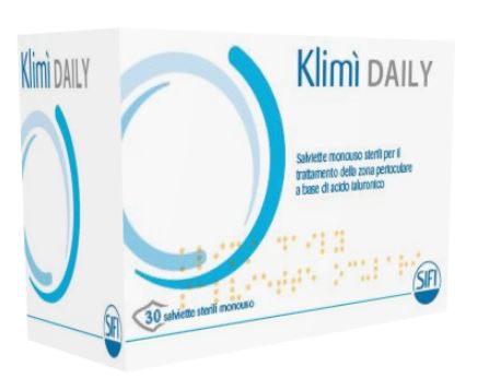 KLIMI' DAILY 30 SALVIETTINE DETERGENTI MONOUSO STERILI PER L'IGIENE OCULARE - farmanauta.it