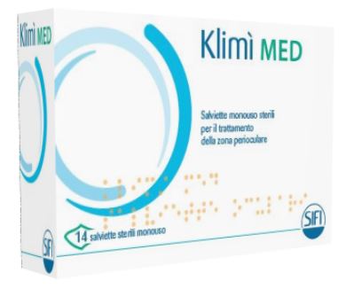 KLIMI' MED 14 SALVIETTINE DETERGENTI MONOUSO STERILI PER L'IGIENE OCULARE - farmanauta.it