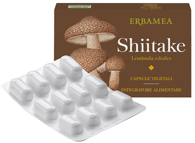 SHITAKE 24 CAPSULE VEGETALI - farmanauta.it
