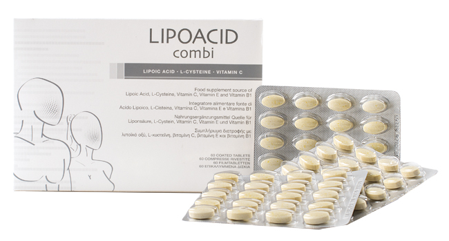 LIPOACID COMBI 60 COMPRESSE - farmanauta.it