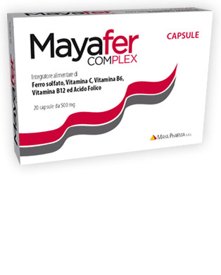 MAYAFER COMPLEX 20 CAPSULE BLISTER 10 G - farmanauta.it