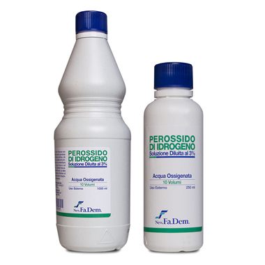 ACQUA OSSIGENATA 10VOL 1000 ML - farmanauta.it